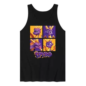 Мужская майка Spyro Grid Licensed Character