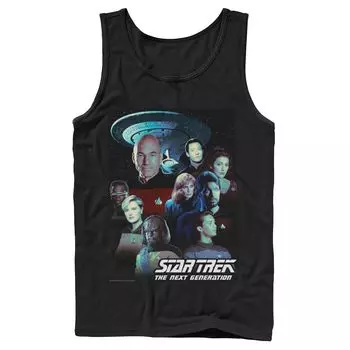 Мужская майка Star Trek Next Generation Crew Portraits Licensed Character