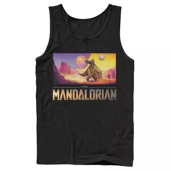 Мужская майка Star Wars The Mandalorian Dreamscape Journey Tank Licensed Character
