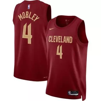 Мужская майка Swingman Evan Mobley Wine Cleveland Cavaliers 2022/23 — Icon Edition Nike