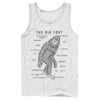Мужская майка The Big Foot Facts Licensed Character