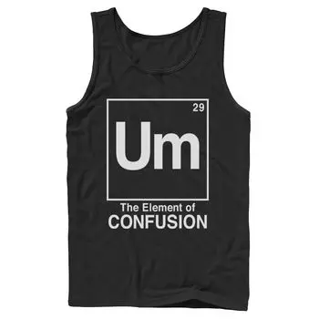 Мужская майка The Element Of Confusion Licensed Character