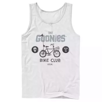 Мужская майка The Goonies Bike Club Never Say Die Text Tank Licensed Character