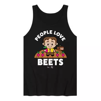 Мужская майка The Office People Love Beets Licensed Character