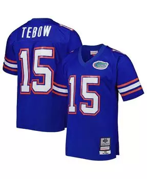 Мужская майка Tim Tebow Royal Florida Gators Big and Tall Legacy Mitchell & Ness, синий