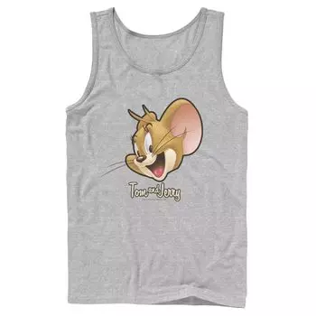 Мужская майка Tom And Jerry Simple Jerry Big Face Licensed Character