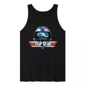 Мужская майка Top Gun Maverick Helmet Licensed Character