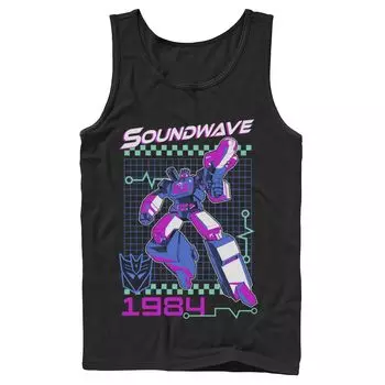 Мужская майка Transformers Soundwave 1984 Licensed Character