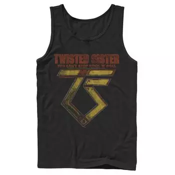 Мужская майка Twisted Sister You Can't Stop Rock N' Roll Licensed Character