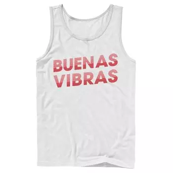 Мужская майка Vibras Buenas Vintage Text Licensed Character