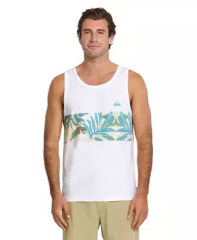 Мужская майка в полоску Blueweed Quiksilver, белый