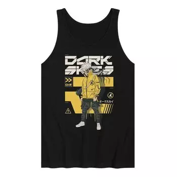 Мужская майка в стиле аниме Dark Skies Licensed Character