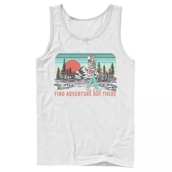 Мужская майка Where's Waldo Find Adventure Out There Licensed Character