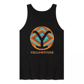 Мужская майка Yellowstone Saddle Blanket Licensed Character
