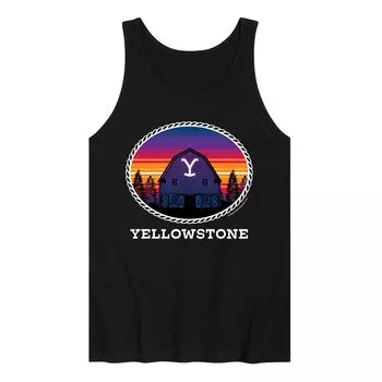 Мужская майка Yellowstone Sunset Licensed Character