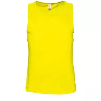 Мужская майка/жилет без рукавов Justin Sols, желтый