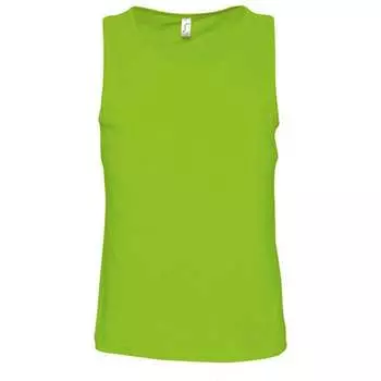 Мужская майка/жилет без рукавов Justin Sols, зеленый
