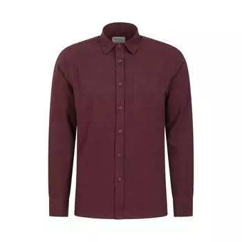 Мужская меланжевая рубашка Bamford Mountain Warehouse, бургундия