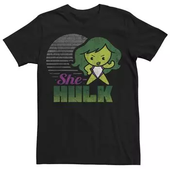 Мужская милая футболка в стиле каваи Marvel She-Hulk Licensed Character