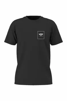 Мужская мини коробка 100% хлопок футболка Vans, черный