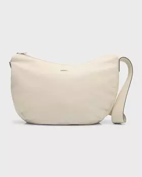 Мужская мини-сумка-хобо Panorama из оленьей кожи ZEGNA, цвет Nat Sld