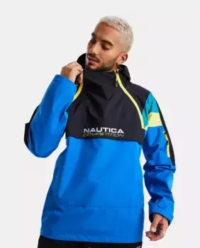 Мужская многоцветная куртка-ветровка Nautica, многоцветный
