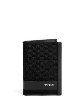 Мужская многофункциональная визитница Alpha из черного баллистического нейлона Tumi, черный
