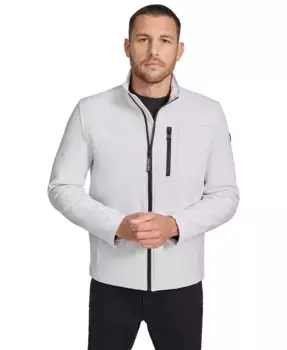 Мужская мягкая ветровка Infinite Stretch с эффектом растяжки Calvin Klein, белый