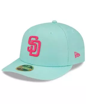 Мужская мятная приталенная шляпа San Diego Padres 2022 City Connect Low Profile 59FIFTY New Era