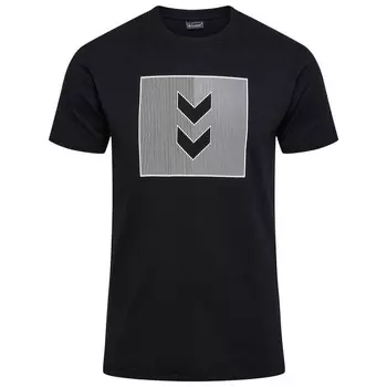 Мужская мультиспортивная футболка Hmlactive Stripe Co Tee HUMMEL, цвет schwarz