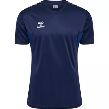 Мужская мультиспортивная футболка Hmlauuthentic Pl Jersey с технологией Beecool HUMMEL, цвет blau
