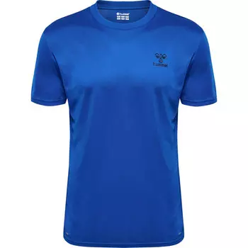 Мужская мультиспортивная майка Hmlactive Pl Jersey с технологией Beecool HUMMEL, цвет blau