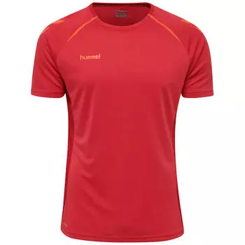 Мужская мультиспортивная майка Hmlauuthentic Pro Jersey с технологией Beecool HUMMEL, цвет rot