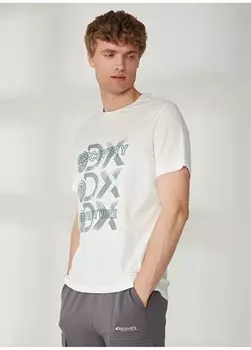 Мужская непринужденная футболка с круглым вырезом и коротким рукавом с принтом Discovery Expedition