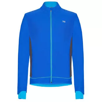 Мужская непромокаемая беговая куртка с петлей для большого пальца HAKON TAO, цвет blau