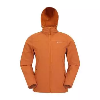 Мужская непромокаемая куртка Exodus Soft Shell Mountain Warehouse, оранжевый