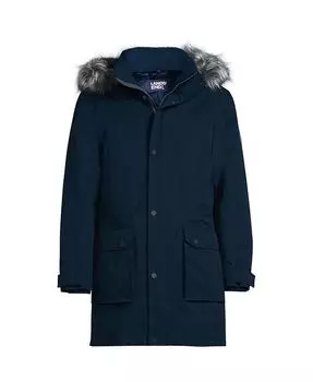 Мужская непромокаемая зимняя парка на пуху Expedition Lands' End, цвет Radiant navy