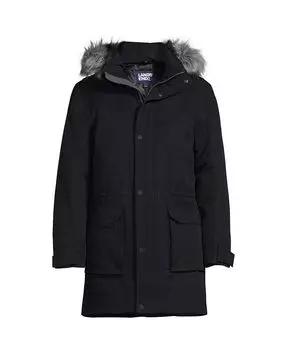 Мужская непромокаемая зимняя парка на пуху Expedition Lands' End, цвет Black
