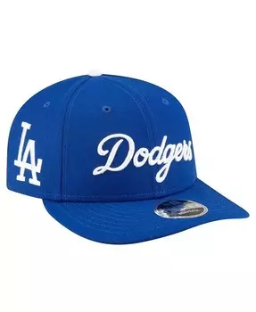 Мужская низкопрофильная кепка Snapback 9FIFTY из коллекции Felt Royal Los Angeles Dodgers New Era, синий