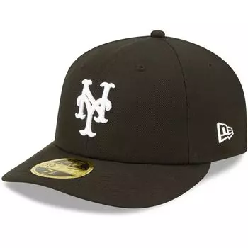 Мужская низкопрофильная низкопрофильная шляпа New Era New York Mets 59FIFTY