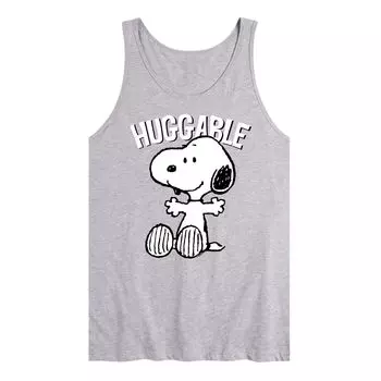 Мужская объемная майка с рисунком Peanuts Snoopy Licensed Character