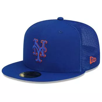 Мужская облегающая кепка New Era Royal New York Mets 2022 59FIFTY