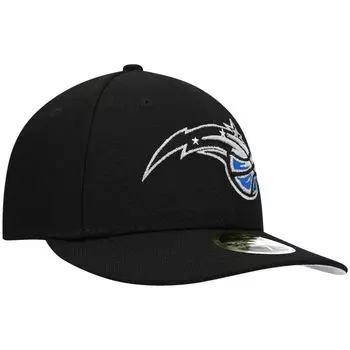 Мужская облегающая шляпа New Era Black Orlando Magic Team Low Profile 59FIFTY