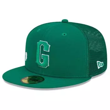 Мужская облегающая шляпа New Era Green San Francisco Giants 2022 ко Дню Святого Патрика 59FIFTY