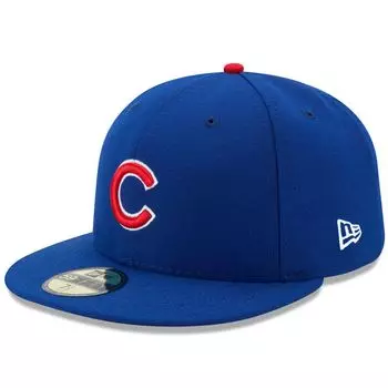 Мужская облегающая шляпа New Era Royal Chicago Cubs Authentic Collection On Field 59FIFTY