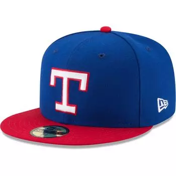 Мужская облегающая шляпа New Era Royal Texas Rangers Cooperstown Turn Back The Clock 59FIFTY