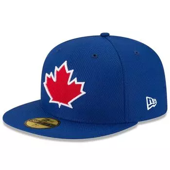 Мужская облегающая шляпа New Era Royal Toronto Blue Jays Alternate Authentic Collection On Field 59FIFTY