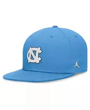 Мужская облегающая шляпа On-Field Pro на каблуках Carolina Blue North Carolina Tar Heels Jordan, синий