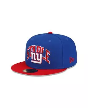 Мужская облегающая шляпа X Staple Royal, красная New York Giants Pigeon 59Fifty New Era