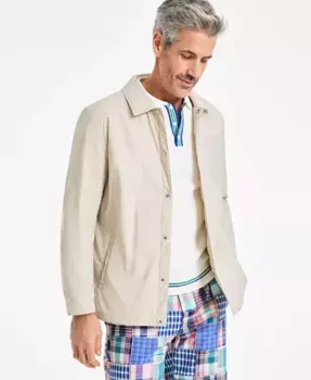 Мужская облегченная куртка с утеплителем Club Room, коричневый/бежевый